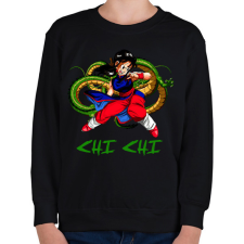 PRINTFASHION CHI CHI - Gyerek pulóver - Fekete gyerek pulóver, kardigán