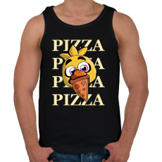 PRINTFASHION chica 2 - Férfi atléta - Fekete