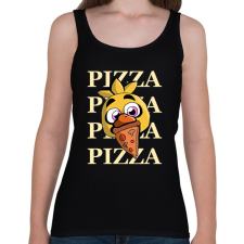 PRINTFASHION chica 2 - Női atléta - Fekete női trikó