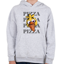 PRINTFASHION chica - Gyerek kapucnis pulóver - Sport szürke gyerek pulóver, kardigán