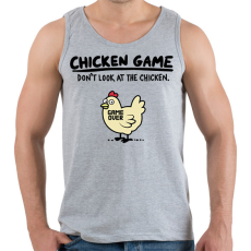 PRINTFASHION CHICKEN GAME - Férfi atléta - Sport szürke