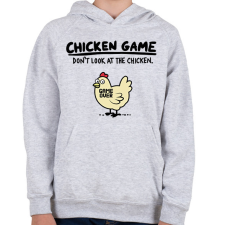 PRINTFASHION CHICKEN GAME - Gyerek kapucnis pulóver - Sport szürke gyerek pulóver, kardigán