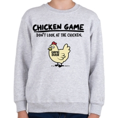 PRINTFASHION CHICKEN GAME - Gyerek pulóver - Sport szürke