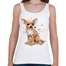 PRINTFASHION Chihuahua - Női atléta - Fehér