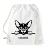 PRINTFASHION Chihuahua - Sportzsák, Tornazsák - Fehér