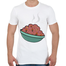 PRINTFASHION Chilis bab - Férfi póló - Fehér