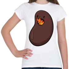 PRINTFASHION Chilis bab - Női póló - Fehér női póló