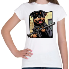 PRINTFASHION Chop osztja az áldást - Női póló - Fehér