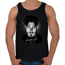 PRINTFASHION Chris Cornell2 - Férfi atléta - Fekete atléta, trikó