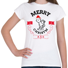 PRINTFASHION ChristmASS3 - Női póló - Fehér