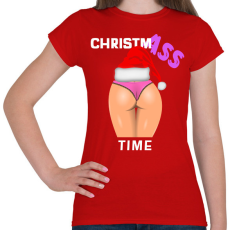 PRINTFASHION ChristmASS 2 - Női póló - Piros