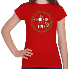 PRINTFASHION ChristmASS 6 - Női póló - Piros női póló