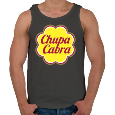PRINTFASHION Chupacabra - Férfi atléta - Sötétszürke