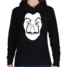 PRINTFASHION Ciao Bella  - Női kapucnis pulóver - Fekete női pulóver, kardigán