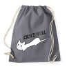 PRINTFASHION cicázNIKEll.b - Sportzsák, Tornazsák - Grafitszürke