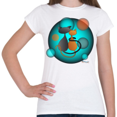 PRINTFASHION Ciclove - Női póló - Fehér