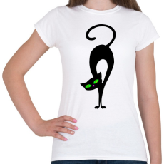 PRINTFASHION Cicmic örül - Női póló - Fehér