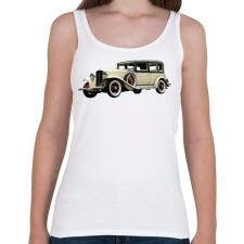 PRINTFASHION Classic - Női atléta - Fehér női trikó