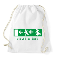 PRINTFASHION clipboard63 [Átalakított] - Sportzsák, Tornazsák - Fehér tornazsák