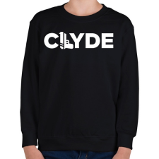 PRINTFASHION Clyde páros póló - Gyerek pulóver - Fekete gyerek pulóver, kardigán