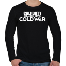PRINTFASHION COD - Cold War - Férfi hosszú ujjú póló - Fekete férfi póló