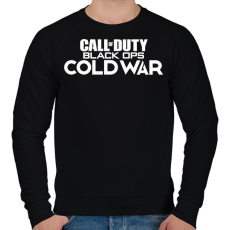 PRINTFASHION COD - Cold War - Férfi pulóver - Fekete