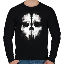 PRINTFASHION COD: Ghosts - Férfi pulóver - Fekete férfi pulóver, kardigán