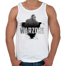 PRINTFASHION COD: Warzone - Férfi atléta - Fehér atléta, trikó