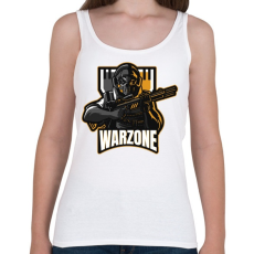 PRINTFASHION COD: Warzone - Női atléta - Fehér