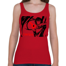PRINTFASHION Code geass - Női atléta - Cseresznyepiros női trikó