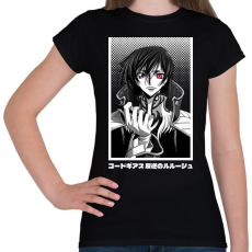 PRINTFASHION Code Geass - Női póló - Fekete