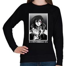 PRINTFASHION Code Geass - Női pulóver - Fekete