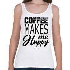 PRINTFASHION coffee - Női atléta - Fehér