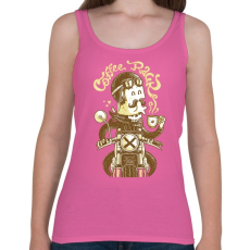 PRINTFASHION Coffee Racer - Női atléta - Rózsaszín