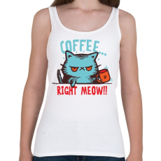 PRINTFASHION Coffee right - Női atléta - Fehér