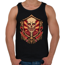 PRINTFASHION Colossal Titan - Férfi atléta - Fekete atléta, trikó