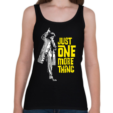 PRINTFASHION Columbo hadnagy - Női atléta - Fekete női trikó