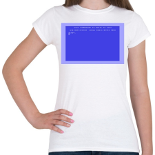 PRINTFASHION Commodore 64 - Női póló - Fehér női póló