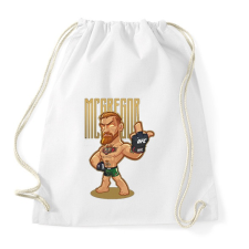PRINTFASHION Conor McGregor - Sportzsák, Tornazsák - Fehér tornazsák