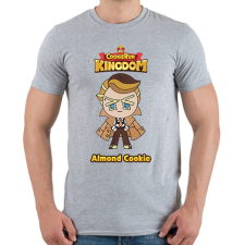 PRINTFASHION Cookie Run Kingdom - Almond Cookie - Férfi póló - Sport szürke férfi póló