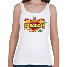 PRINTFASHION Cookie Run Kingdom - Logo - Női atléta - Fehér