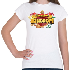 PRINTFASHION Cookie Run Kingdom - Logo - Női póló - Fehér női póló
