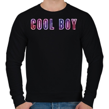 PRINTFASHION cool boy - Férfi pulóver - Fekete férfi pulóver, kardigán