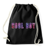 PRINTFASHION cool boy - Sportzsák, Tornazsák - Fekete
