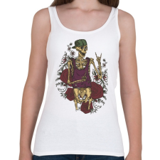 PRINTFASHION Cool guy - Női atléta - Fehér női trikó