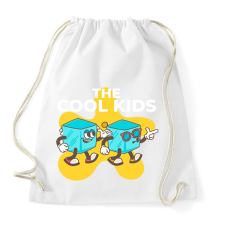 PRINTFASHION Cool kids - Sportzsák, Tornazsák - Fehér tornazsák