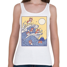 PRINTFASHION Corgik - Női atléta - Fehér