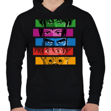 PRINTFASHION Cowboy Bebop too good too bad - Férfi kapucnis pulóver - Fekete férfi pulóver, kardigán