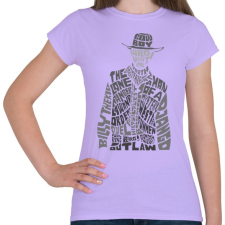 PRINTFASHION Cowboy - Női póló - Viola női póló