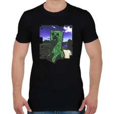 PRINTFASHION Creeper (képregény stílus - világosabb kiadás) - Férfi póló - Fekete férfi póló